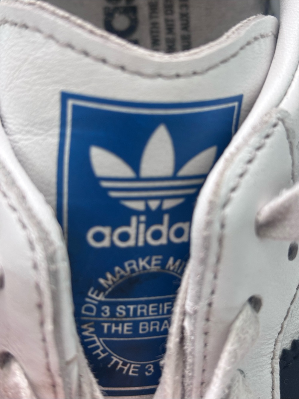 adidas Samba Retro White with black stripes - Picture 10 of 10